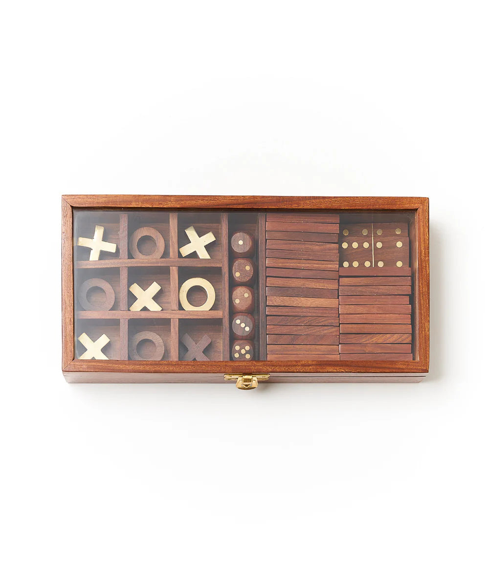 WOOD 3 IN 1 GAME SET