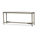 Marble & Brass Console Table