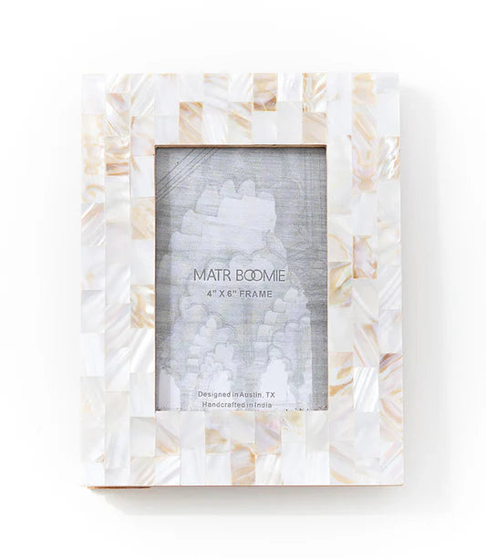 MOTHER OF PEARL 4X6 FRAME
