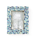 COBALT CARVED BONE 5X7 FRAME