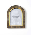 CARVED HORN ARCH 5X7 FRAME