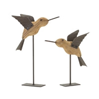 Wooden Hummingbird