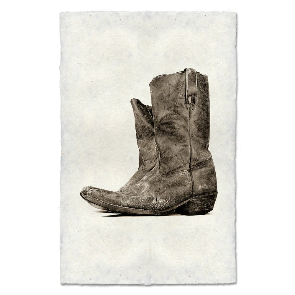 BOOTS PRINT SHADOW BOX