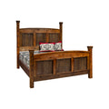 Reclaimed Wood Panel King Bed