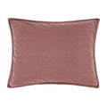Cotton Stonewashed Standard Sham-Mauve