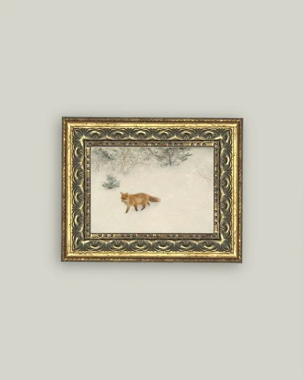Fox in Winter 7x5