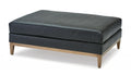 Onyx Fabric / Leather Ottoman