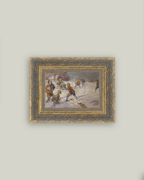 Snowball Fight 10x8