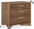 3 DRAWER NIGHTSTAND - ELENA