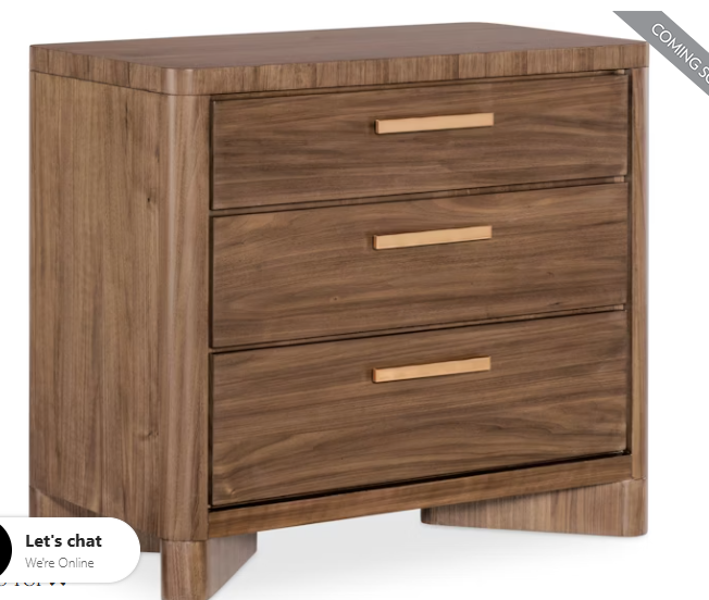 3 DRAWER NIGHTSTAND - ELENA