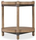 ROUND END TABLE -WOOD