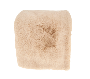 Faux Rabbit Fur Throw