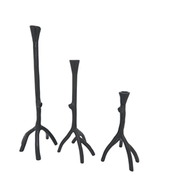 Twig Candle Holder -MED