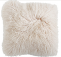 20" fur pillow