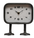CLOCK/ DUCK FEET