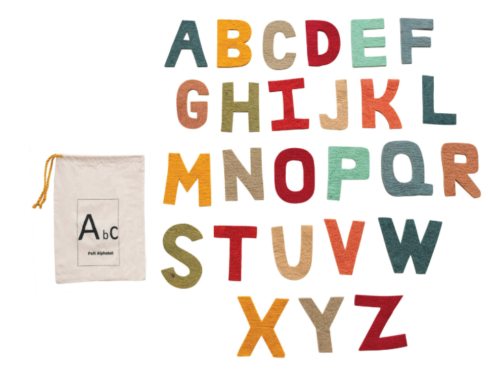 Felt alphabet