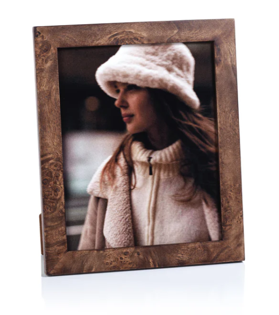 8x10 Burl Wood frame
