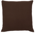 CHOCOLATE BROWN EURO SHAM
