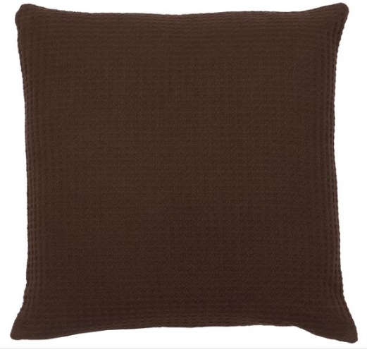 CHOCOLATE BROWN EURO SHAM