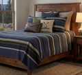 BLUE VALLEY KING BEDSPREAD