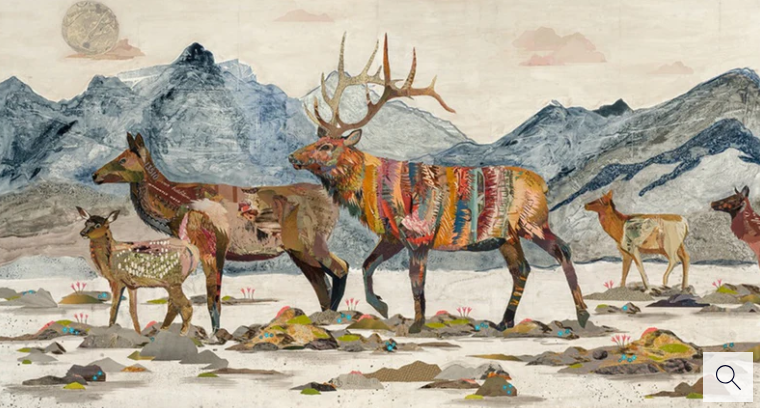 DG ELK FAMILY PRINT