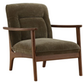 Olive Velvet Chair