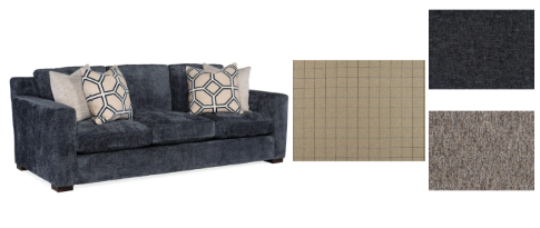 Plaid Sofa