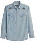 Light Denim Fish Shirt