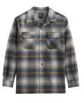 Grey Multi Plaid Wool Shirt