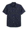 Navy Western Shirt