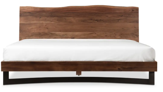 Live Edge King Bed