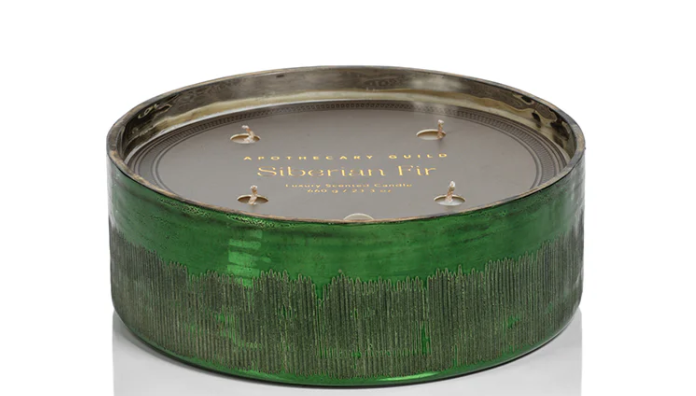 Green Siberian Fir Candle 4 Wick