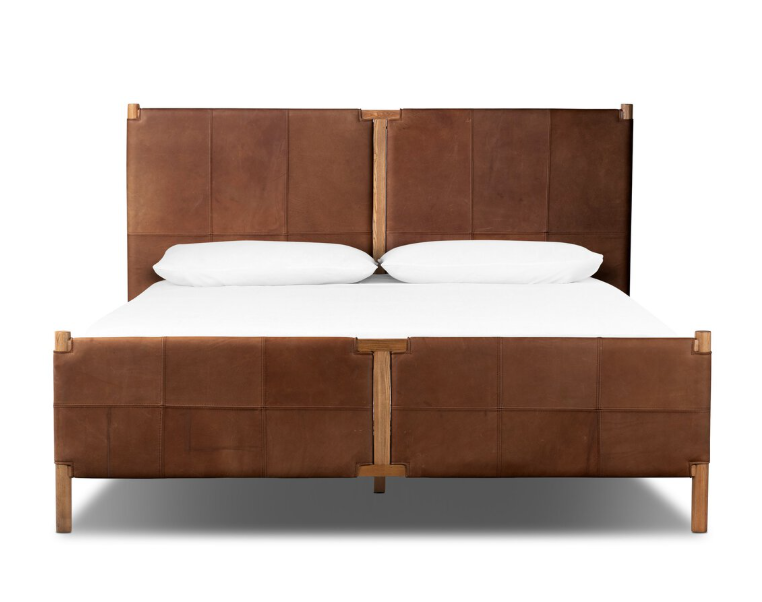 Leather Bed - King