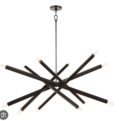 VIPER CHANDELIER ORB & BULBS