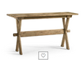 Oak Console Table