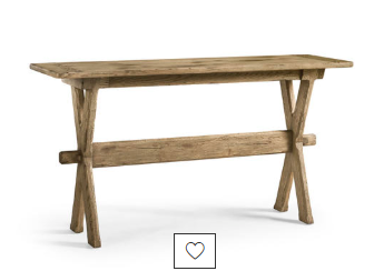 Oak Console Table