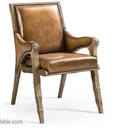 Leather Dining Arm Chair