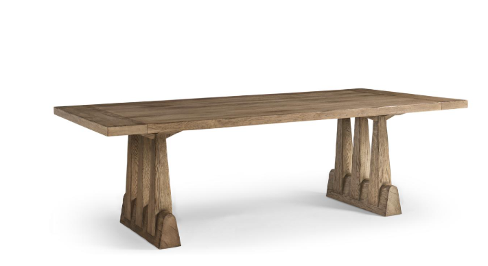 Oak Dining Table-96" Rec