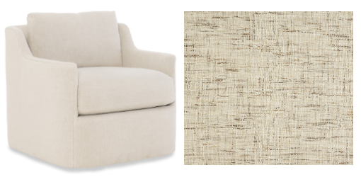 Rounded Back Swivel Chair