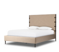 Upholstered Linen Bed-K
