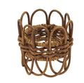 Napkin Ring Twisted Rattan