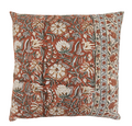 Floral Hand Block Pillow