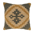 Kilim Pillow Olive & Mustard