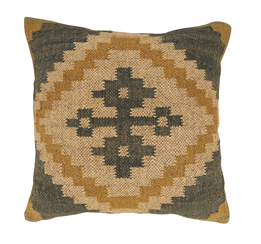 Kilim Pillow Olive & Mustard