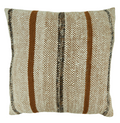 Striped Pillow Rust