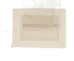 Double Layer Fringe Placemat