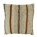 Striped Rust Oblong Pillow