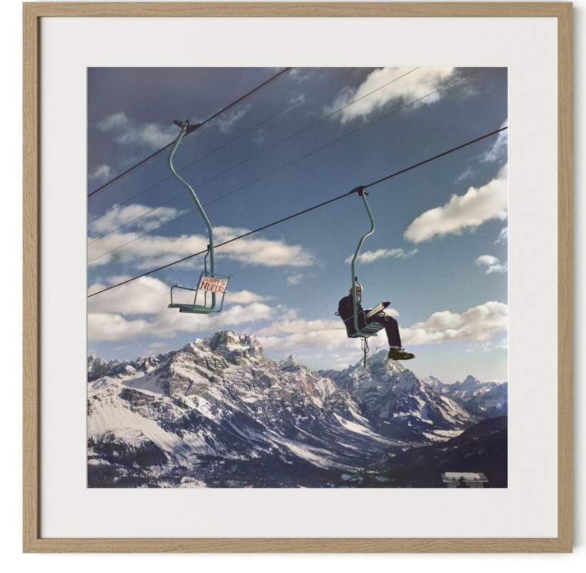 Art-Cortina D'ampezzo by Slim Aarons
