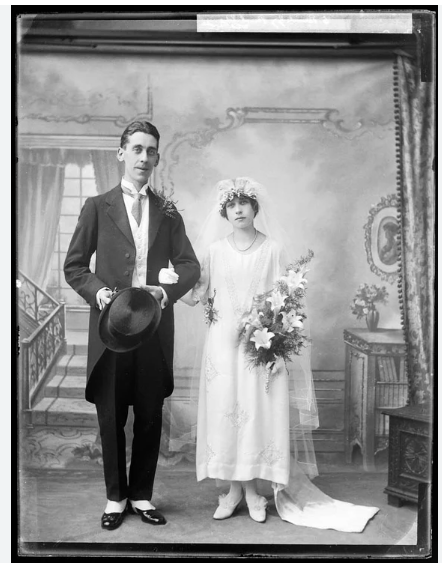 Vintage Wedding Photo
