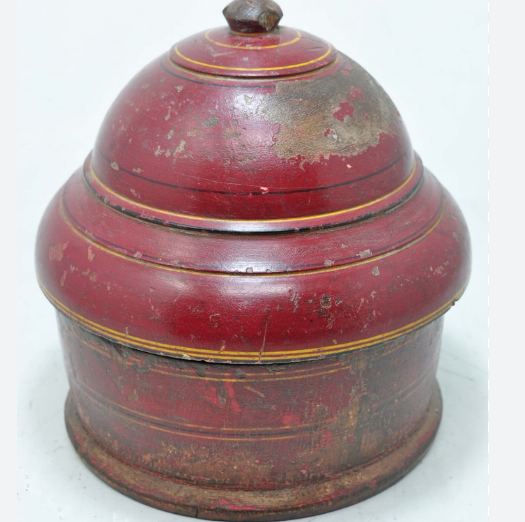 Red & Gold Trinket box
